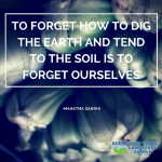 Gardening Quote - Gandhi