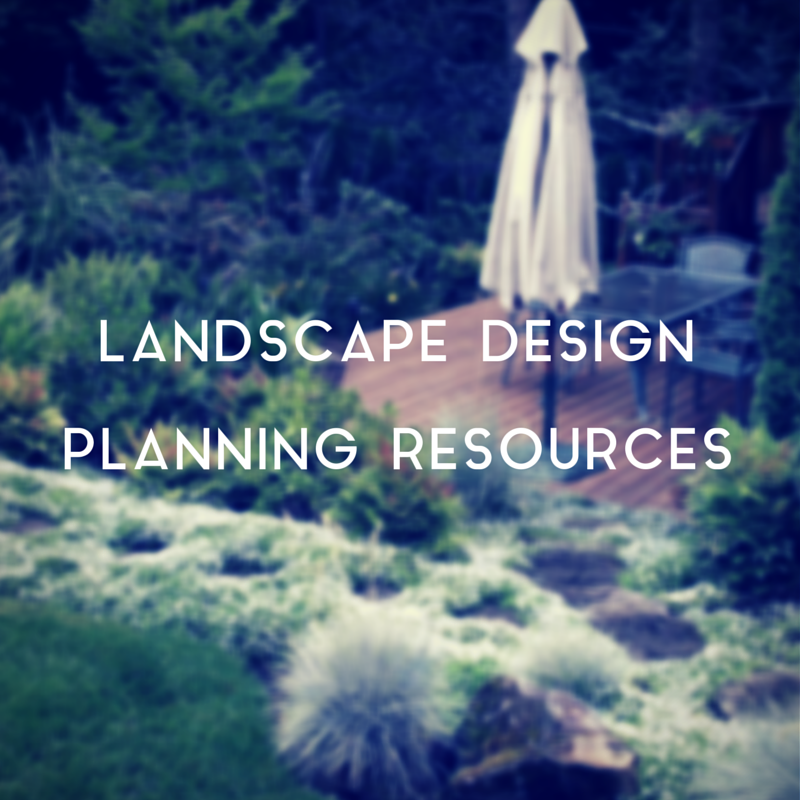 Landscape Design Planning Resources