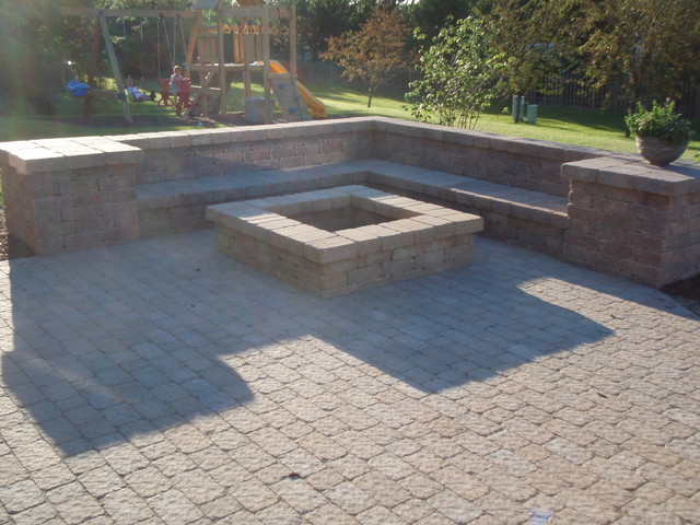 Rectangular Fire Pit Pavers