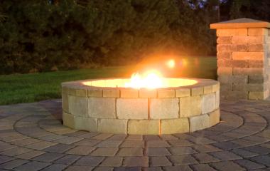 Western Interlock Pre-Cut Circle Firepit